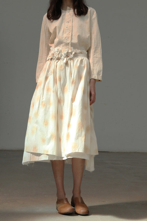 Aleksandr Manamis floral dye skirt 1200111
